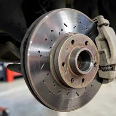 Brake rotor and caliper