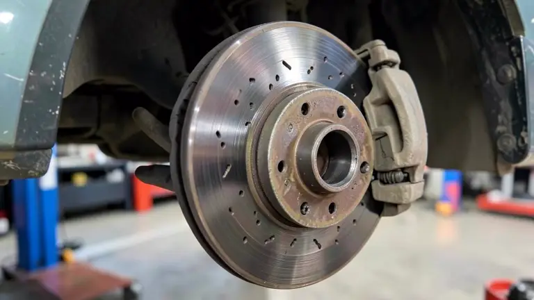Brake rotor and caliper